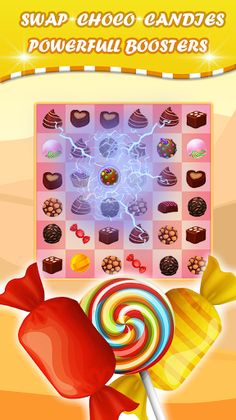 Choco Candy Puzzle -Match Game - Screenshot 4