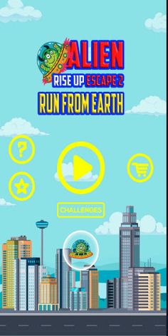 Alien Rise Up Escape Earth - Screenshot 1