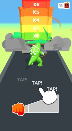 Godzilla Run - Screenshot 4