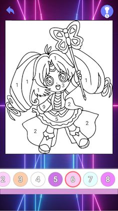 Coloring Gacha Life Club - Screenshot 1