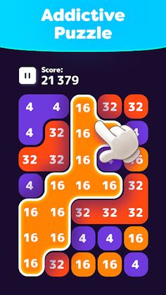 LAVA - 2048 number merge game - Screenshot 2