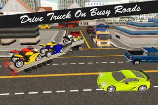 Bike Transport Truck 3D - Screenshot 3