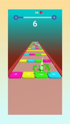 Jump Ball by Color - Screenshot 4