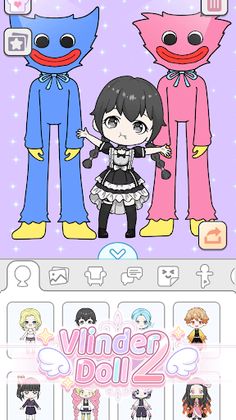 Vlinder Doll 2: dress up games - Screenshot 1