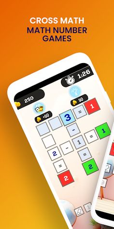 Math number games: Cross Math - Screenshot 1