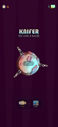Knifer - Hit with a knife game - Screenshot 1