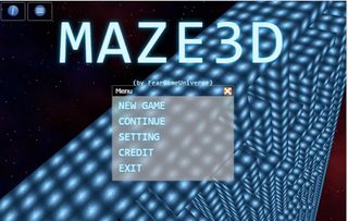 MAZE 3D - Screenshot 1