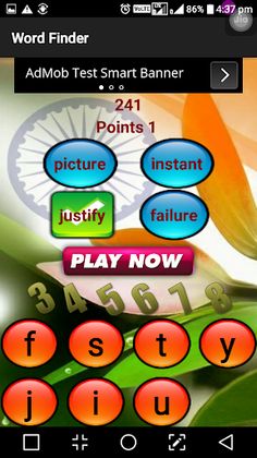 Word Finder Game - Screenshot 2