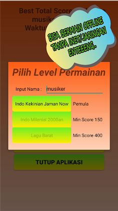 Tebak Lagu Indonesia Offline B - Screenshot 2