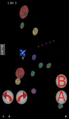 Mini Asteroids 3D - Screenshot 1