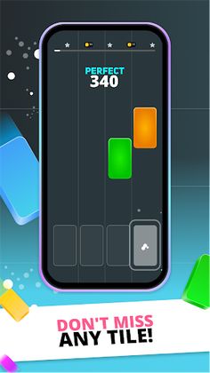 Infinite Tiles - EDM & Piano - Screenshot 1