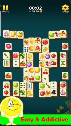 Mahjong - Fruits Solitaire - Screenshot 1