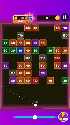 Bricks Breaker Fire Ball - Screenshot 4
