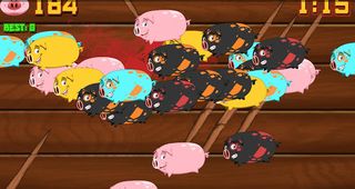 Ninja Samurai pig game - Screenshot 3