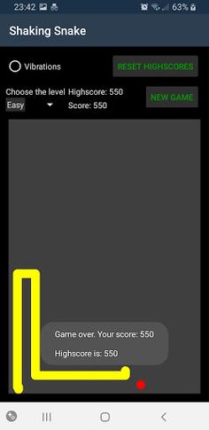 Shaking Snake - Screenshot 3
