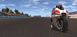 Super Moto Racing Game - Screenshot 1