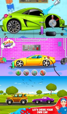 Car Wash Simulator Game - Screenshot 2