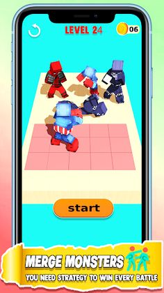 Hero Craft Fight Merge Master - Screenshot 4