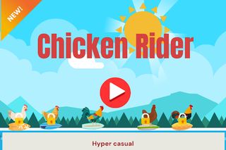Chicken Rider - suffer river - Screenshot 1