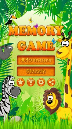 Memory Game Animals - Screenshot 1