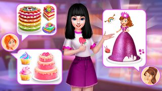 Real Cake Baking Art on Dress - Screenshot 1