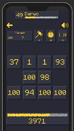 Dial 100. Number game - Screenshot 4