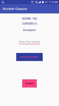 Number Guesser - Screenshot 2