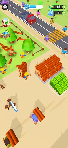 Wood Factory – Lumber Tycoon - Screenshot 1