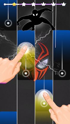 Spider Hero Man Piano - Screenshot 1