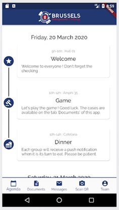 Brussels Management Challenge - Screenshot 1