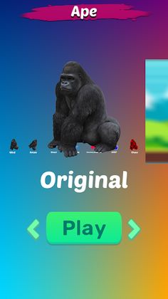 Animal Meme Simulator 63 Ape - Screenshot 1
