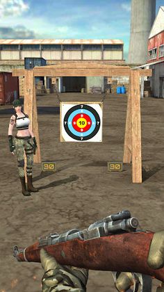 Fire Sniper Shooting Game - Screenshot 1