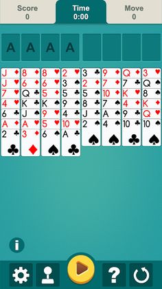 Freecell Solitaire - Screenshot 2