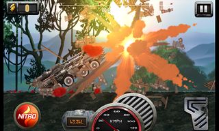 Extreme Army Tank Hill Driver - Screenshot 3