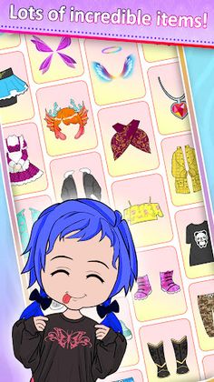 Chibi Dress Up Fashion Game - Screenshot 3