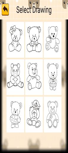 Teddy Bear Coloring - Screenshot 3