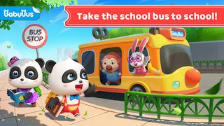 Baby Panda's School Bus - Screenshot 1