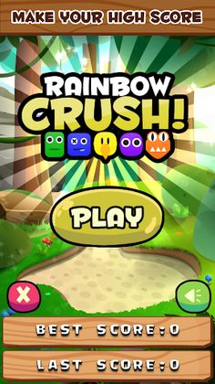 Crush Rainbow- Match 3 Game - Screenshot 2