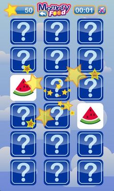 Memory Food - Brain Game - Screenshot 2