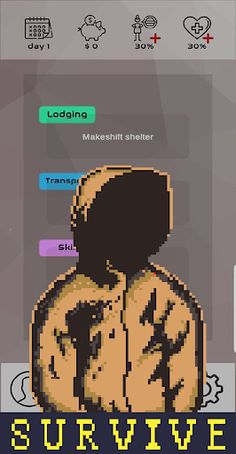 The Homeless Life Simulator Ga - Screenshot 1