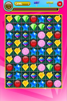 Brittle Jewel World - Match Pu - Screenshot 3