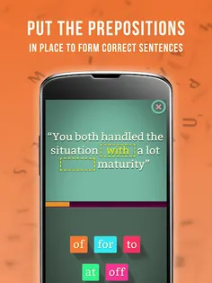 Learn English Preposition Game - Screenshot 1