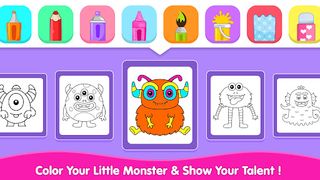 Little Monster Rainbow Color - Screenshot 2