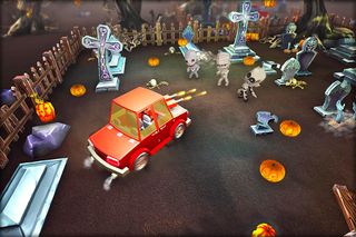 Haunted Halloween Car Rider - Screenshot 3