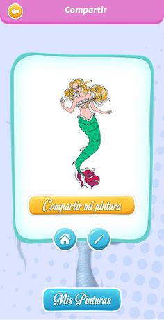Mermaids to paint and color - Screenshot 4