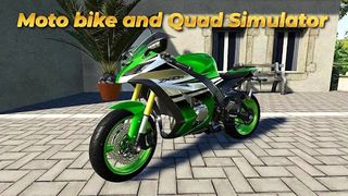Moto bike and Quad Simulator - Screenshot 2