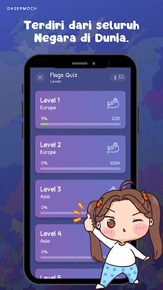 Flag Quiz - Kuis Bendera Dunia - Screenshot 4