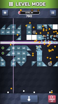 Bricks breaker(Shoot ball) - Screenshot 2