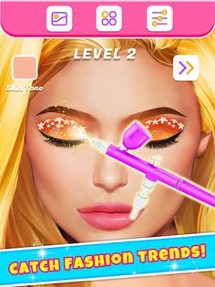 Eye Makeup Artist Makeup Games - Screenshot 2
