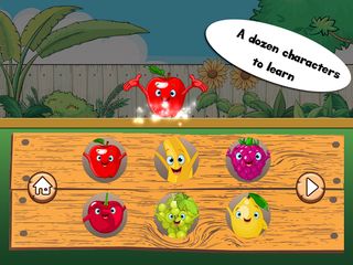 Spell & Play: Fruit Friends - Screenshot 1